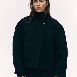 Brand New H&M Studio Premium Wool-Blend Jacket size Small